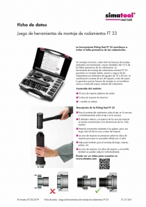 Datos Téchnicos FT 33